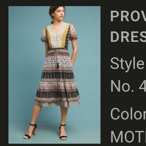 Provencial Midi Dress Anthropologie